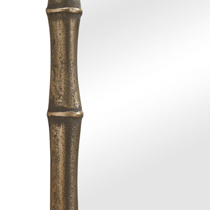 Uttermost Antique Brass Bamboo Mirror