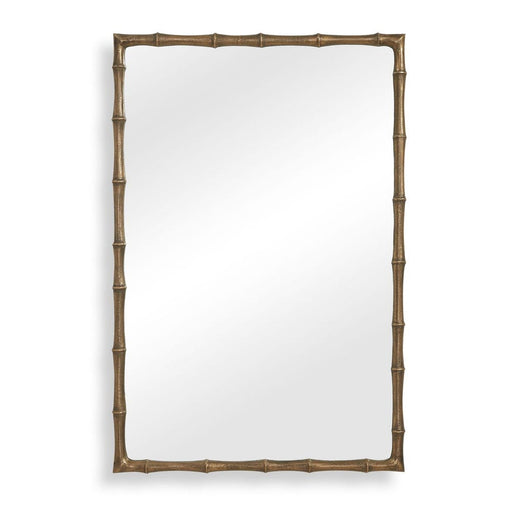 Uttermost Antique Brass Bamboo Mirror