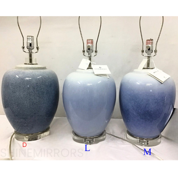 Uttermost Blue Waters Ceramic Table Lamp