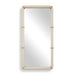 Uttermost Cyprus White Brass Mirror