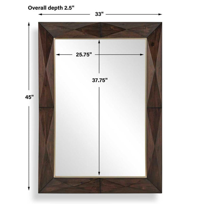 Uttermost Diamond In The Rough Wall Mirror