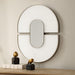 Uttermost Encase Oval Mirror