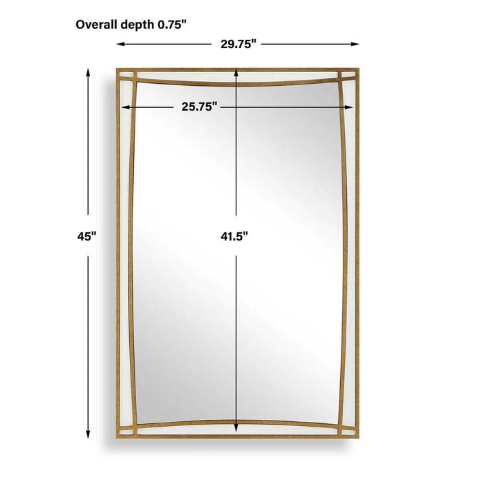 Uttermost Florence Antique Gold Mirror