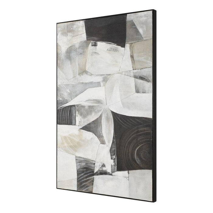 Uttermost Folding Time Framed Canvas