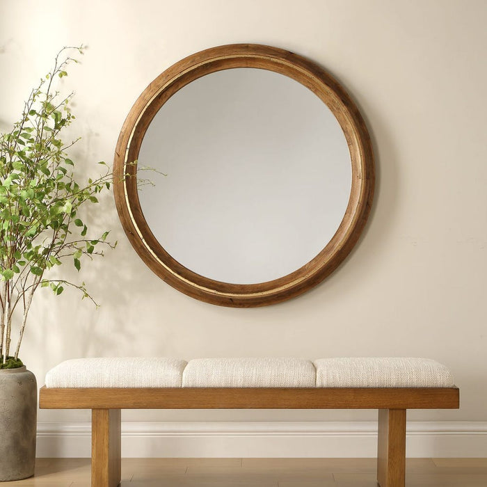 Uttermost Frontier Round Mirror