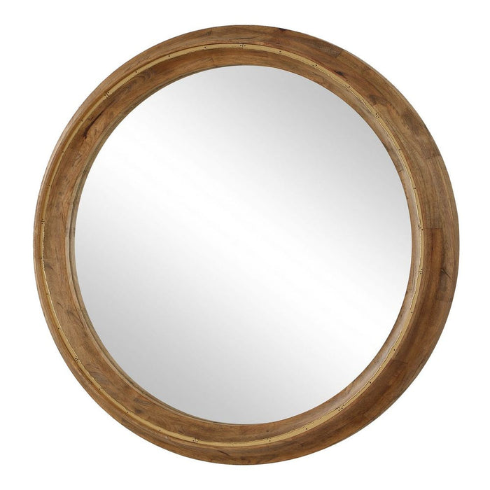Uttermost Frontier Round Mirror