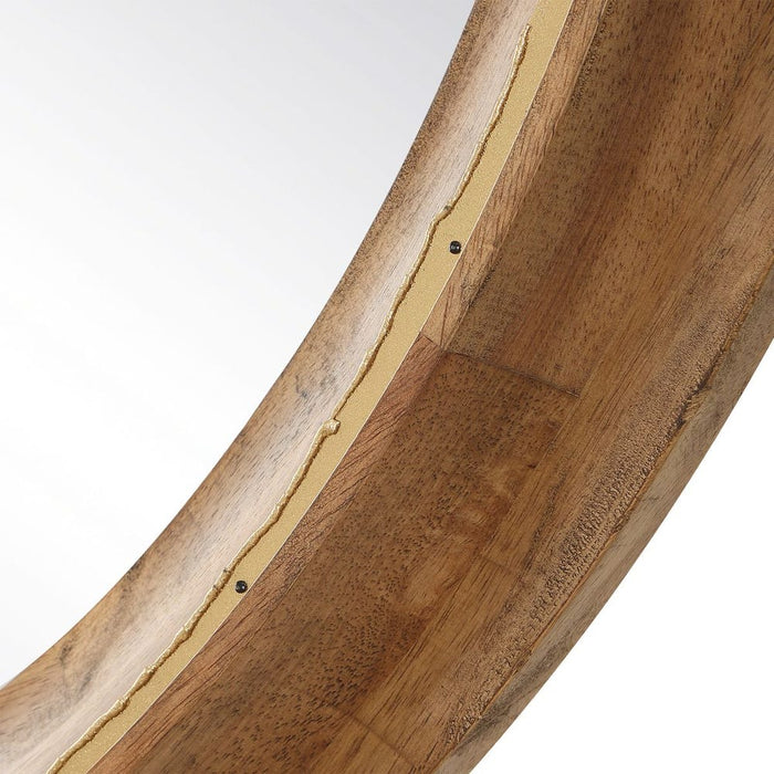 Uttermost Frontier Round Mirror