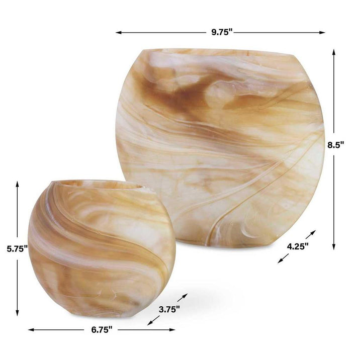 Uttermost Fusion Vases Set of 2