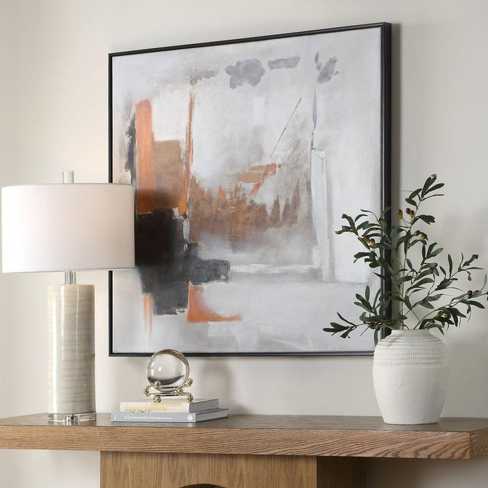 Uttermost Heat of the Moment Hand Painted Canvas