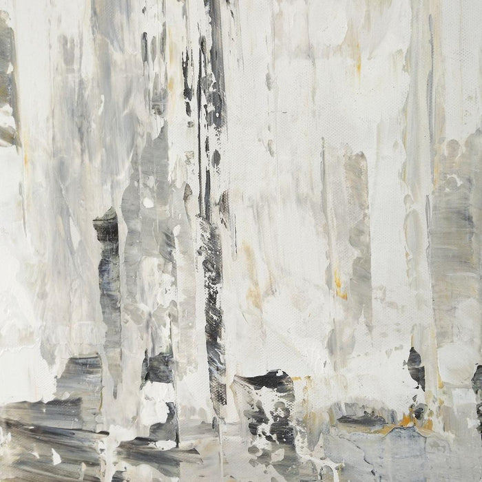 Uttermost Hours in Silence Hand Painted Canvas