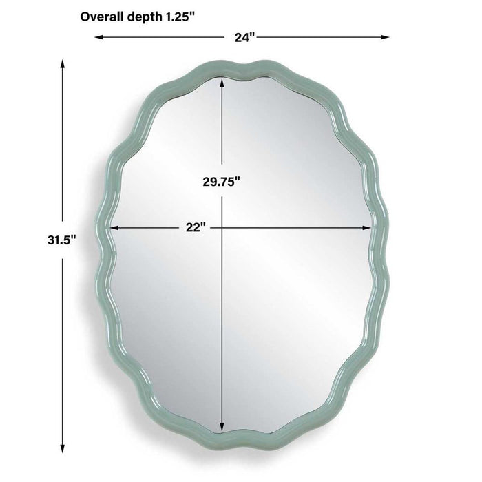 Uttermost Isly Oval Mirror