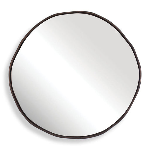 Uttermost Lowen Bronze Round Mirror
