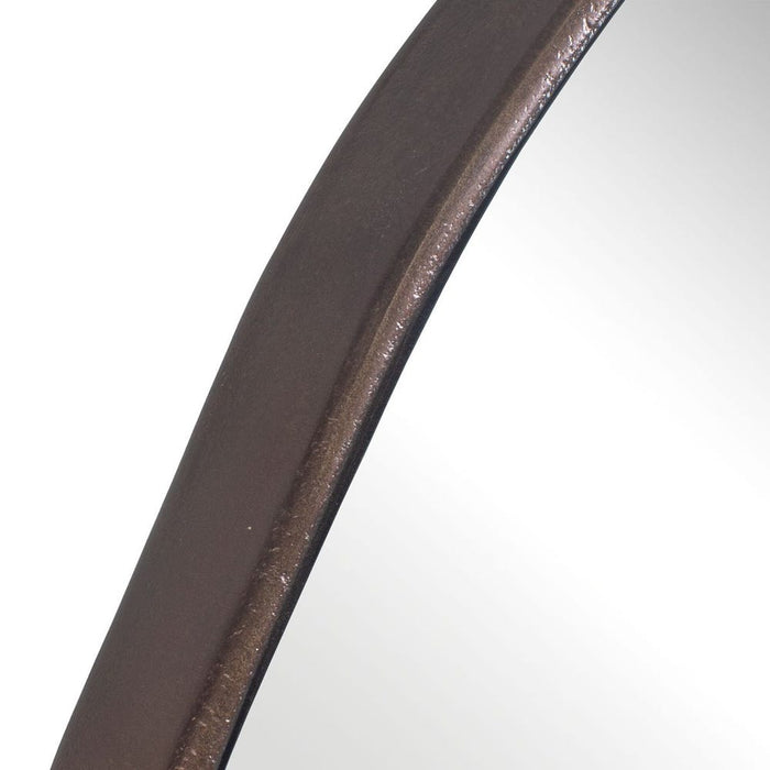 Uttermost Lowen Bronze Round Mirror