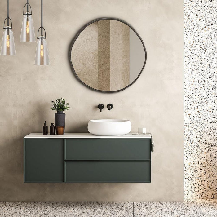 Uttermost Lowen Bronze Round Mirror