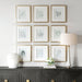 Uttermost Nature's Script Framed Prints - Set of 9