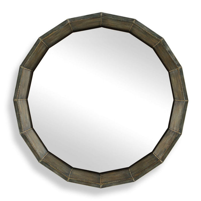 Uttermost Neve Bronze Round Mirror
