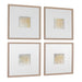 Uttermost Now & Then Hand Painted Canvases - Set of 4
