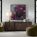 Uttermost Plum Ranculus Framed Canvas