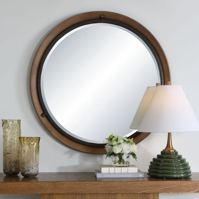 Uttermost Porthole Round Mirror