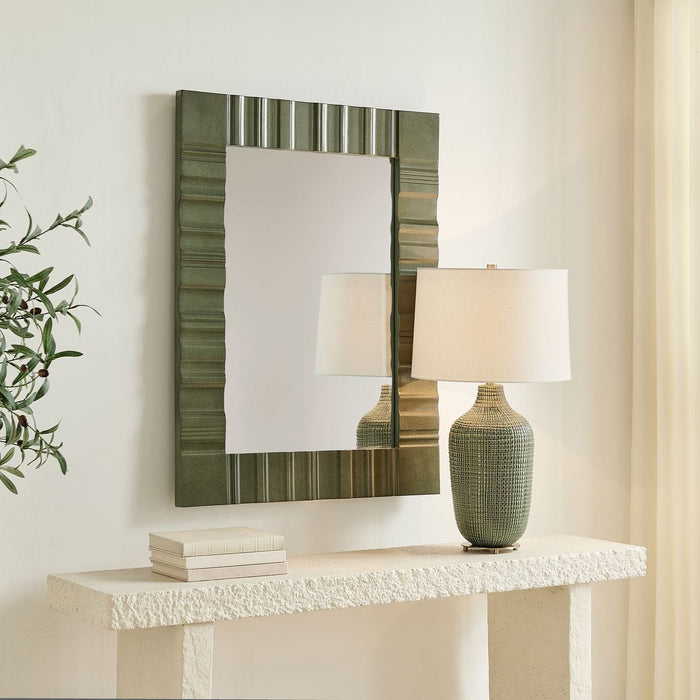 Uttermost Quincey Olive Green Wall Mirror