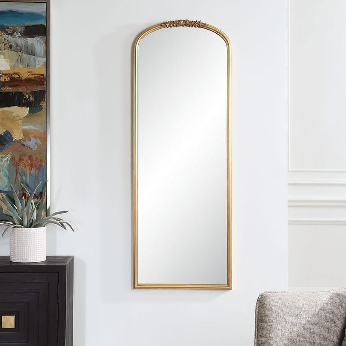 Uttermost Rouda Ornate Arched Full-Length Mirror