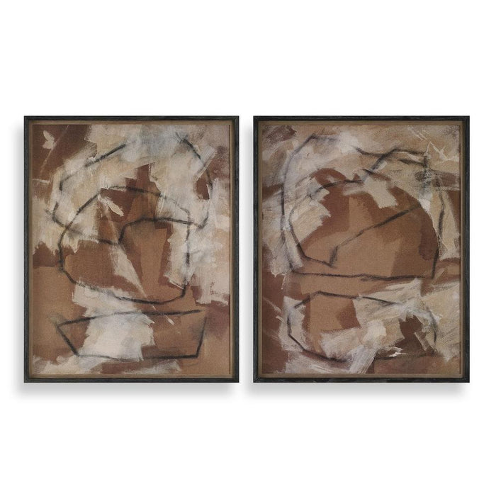 Uttermost Rush & Dash Framed Prints - Set of 2