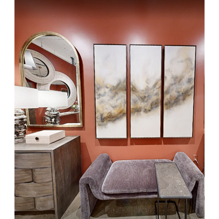 Uttermost Smoke Break Hand Painted Canvases, Set of 3