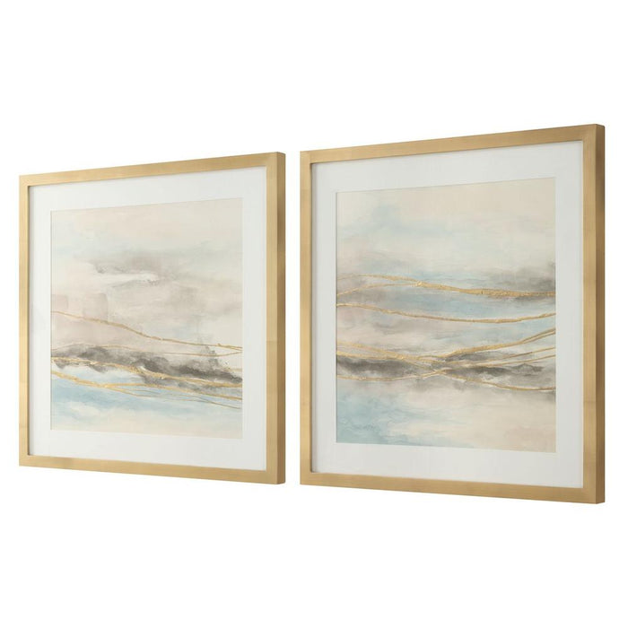 Uttermost So Golden Framed Print - Set of 2