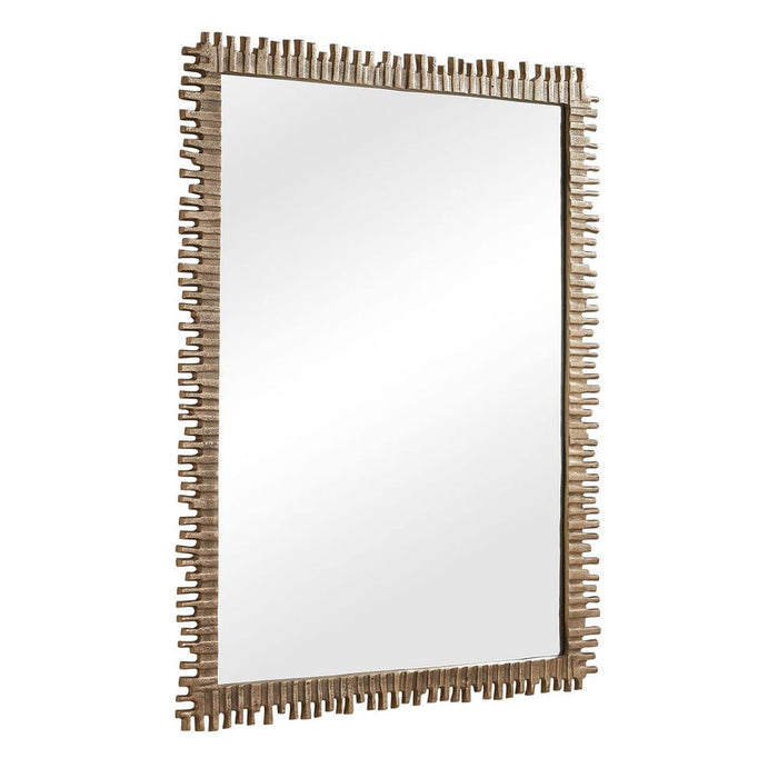 Uttermost Soto Antique Brass Mirror