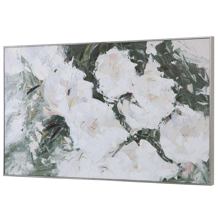 Uttermost Sweetbay Magnolias Hand Painted Canvas