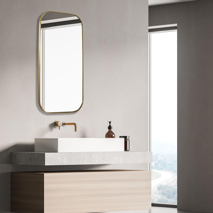 Uttermost Taft Mirror Antique Brass