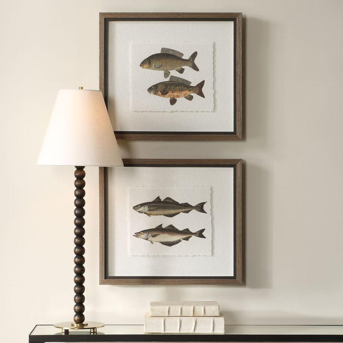Uttermost The Catch Framed Prints - Set of 2