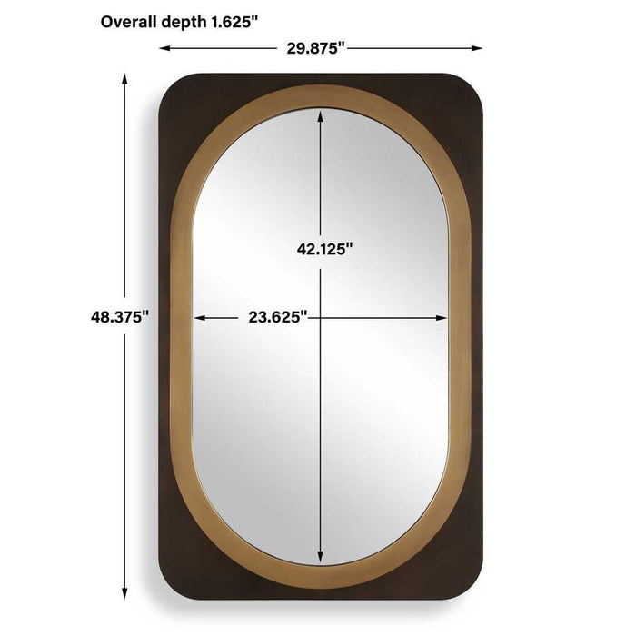 Uttermost Two-Toned Condesa Mirror