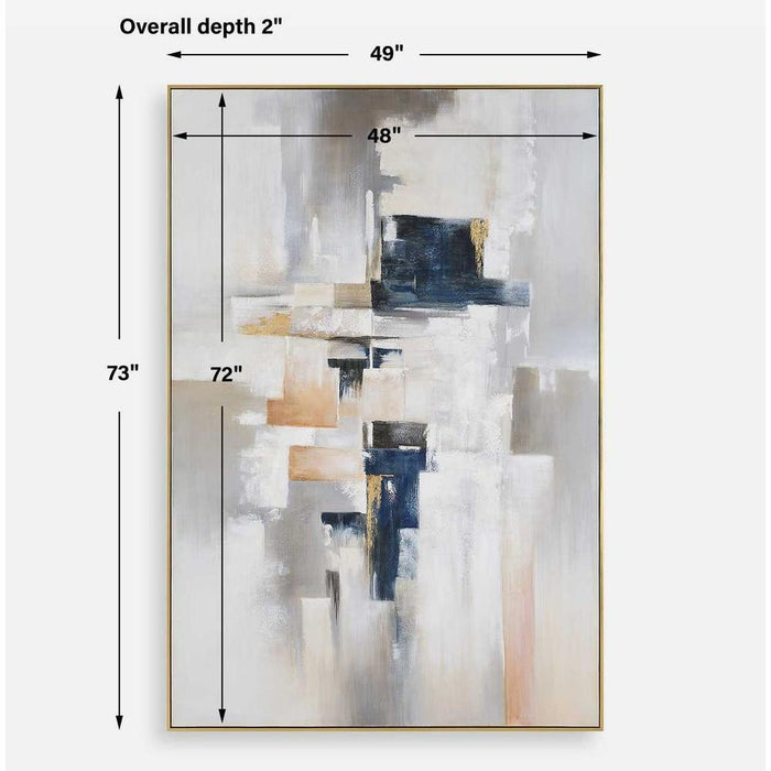 Uttermost Waterfront Hand Painted Canvas