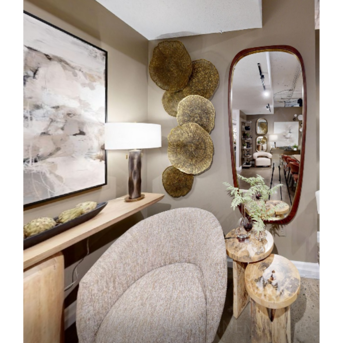 Uttermost Zachari Dark Walnut Wooden Frame Tall Mirror