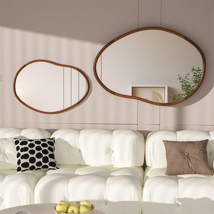 Olarte Art Deco Asymmetrical Wall Mirror
