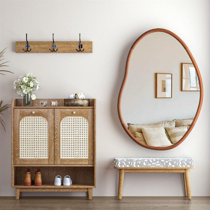 Olarte Art Deco Asymmetrical Wall Mirror