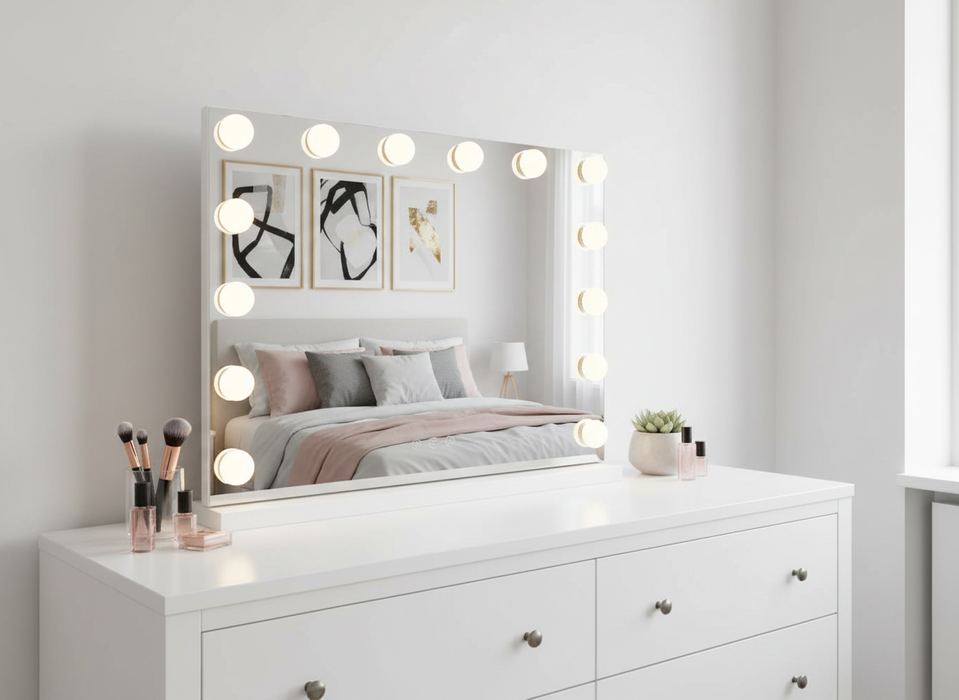 Feliz Hollywood LED Rectangle Vanity Mirror
