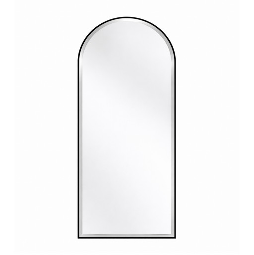 Holly Black Arched Full-Length Floor Mirror