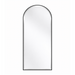 Holly Black Arched Full-Length Floor Mirror