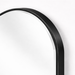 Holly Black Arched Full-Length Floor Mirror