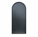 Holly Black Arched Full-Length Floor Mirror