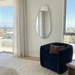 Nuria Organic LED Backlit Frameless Wall Mirror