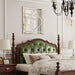 Walter Gold Framed Square Decorative Wall Mirror