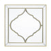 Walter Gold Framed Square Decorative Wall Mirror