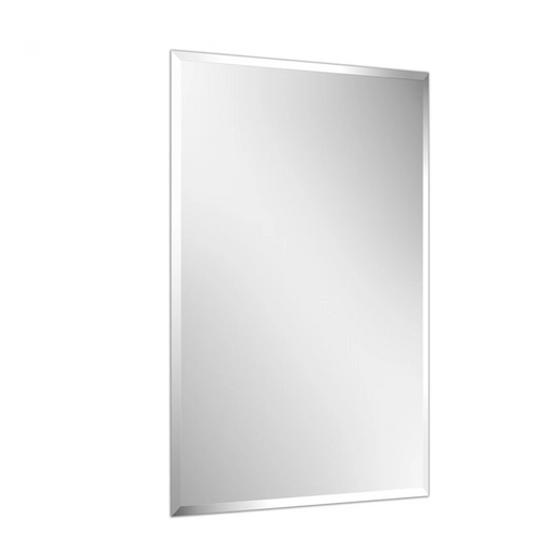 Refina Frameless Beveled Rectangular Wall Mirror