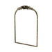 Roselle Antique Brass Arched Gold Wall Mirror