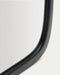 Valen Teak Black Full-Length Mirror