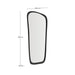 Valen Teak Black Full-Length Mirror