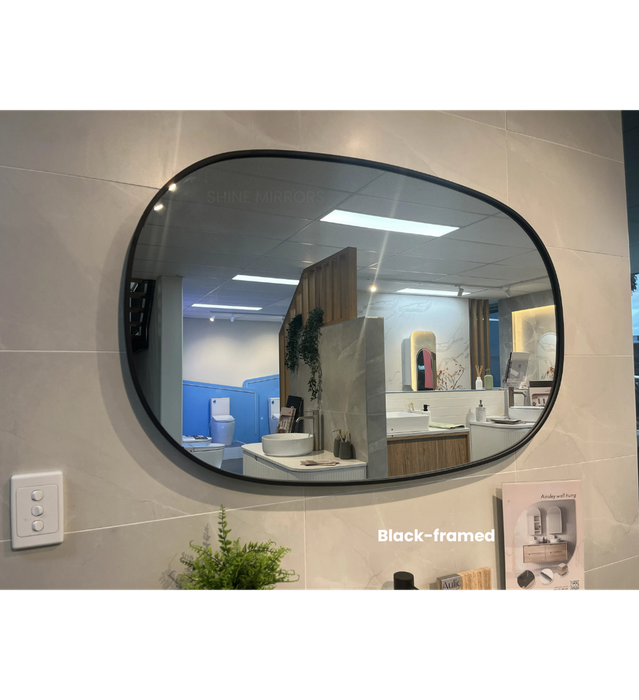 Valerie Horizontal Backlit LED Bathroom Mirror- Framed Options